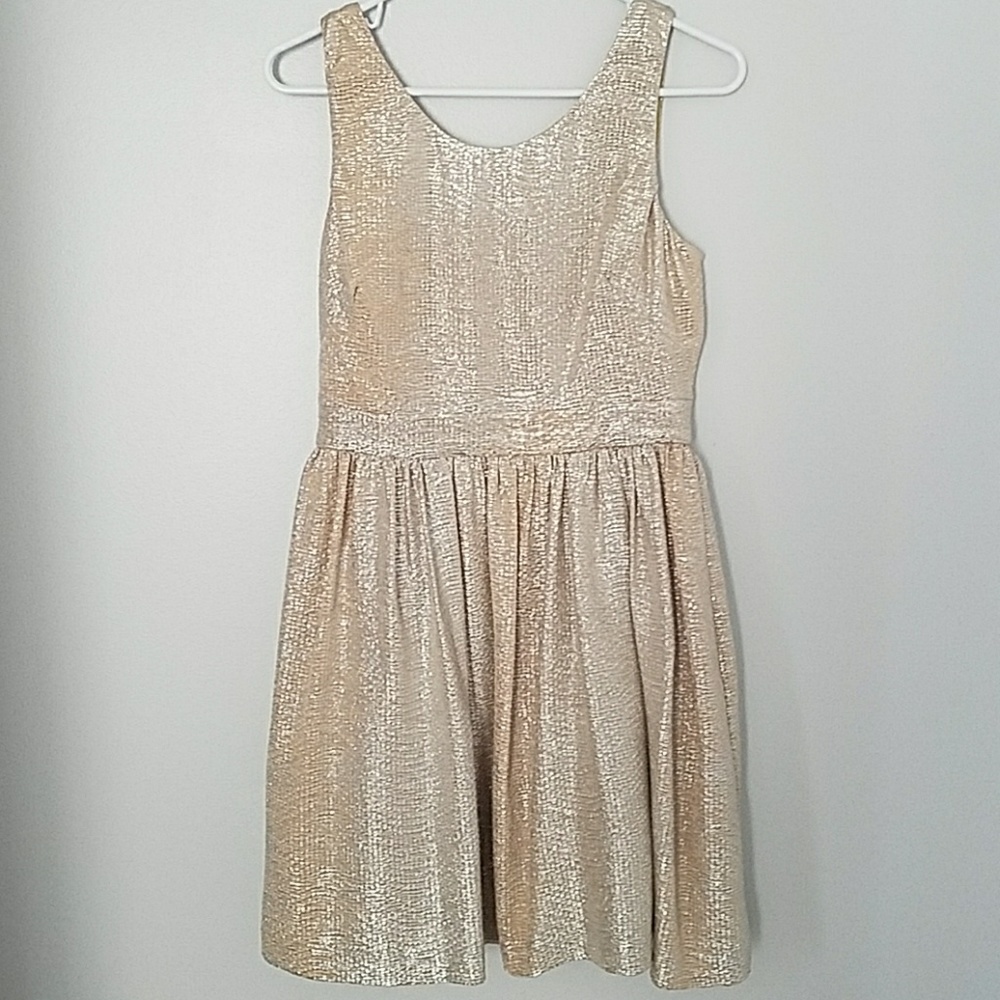Gold Formal Occasion Dress